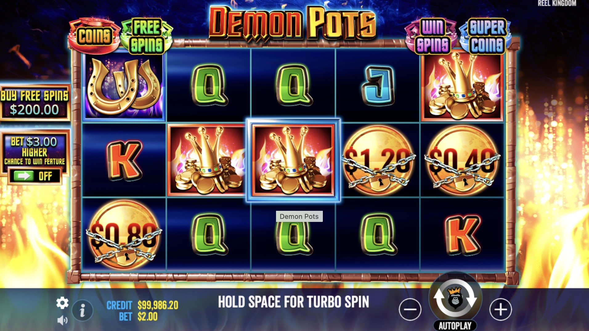   Demon Pots  Pragmatic Play  Starda asino